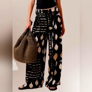 Banana Republic SATIN PLEATED WIDE-LEG PANT